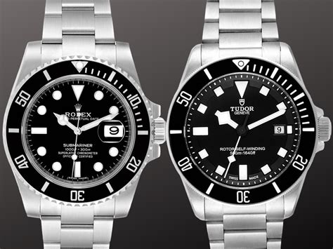 rolex vs tudor submariner.